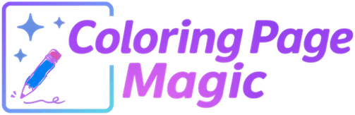 Coloring Page Magic logo