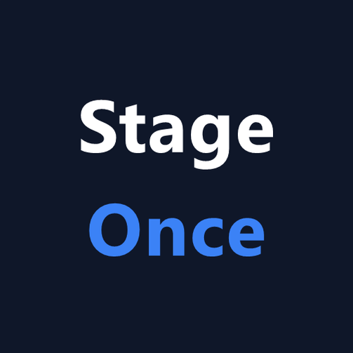 StageOnce logo