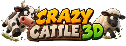 Crazy Cattle 3D logo