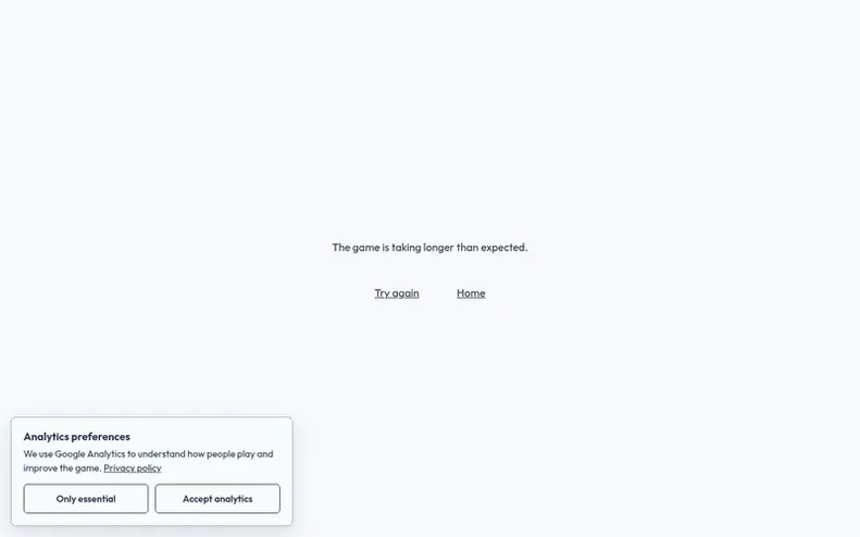 Screenshot of the gembop homepage