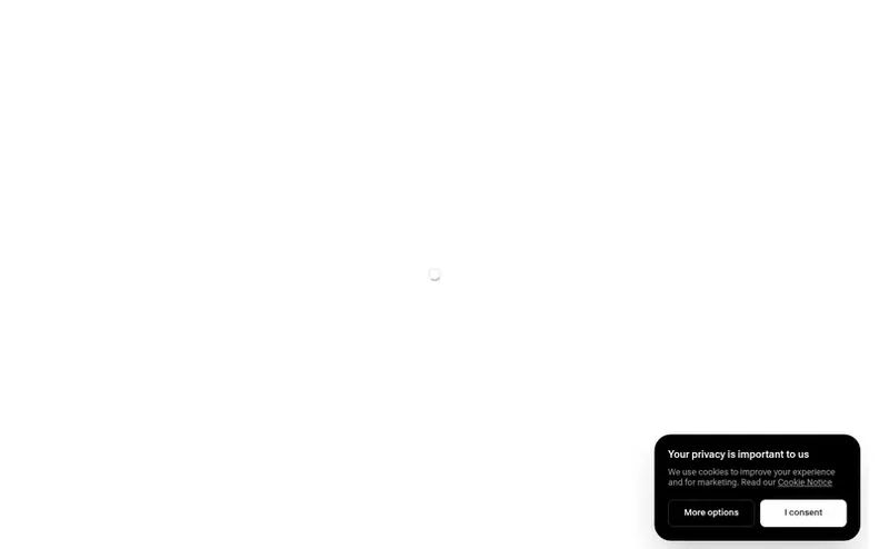 Screenshot of the Renoise AI homepage